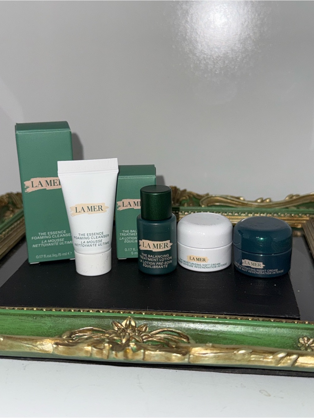 La Mer 4 piece Travel Skincare Set